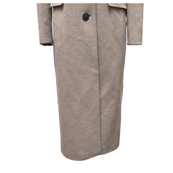 Cinzia Rocca Wool and Cashmere Single Breast Long Coat Size US 6 - Picture 6 of 15